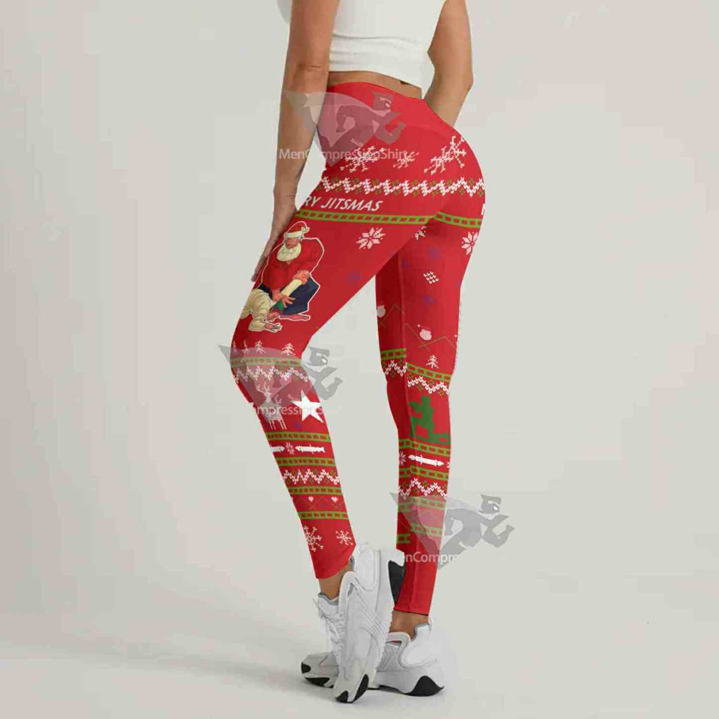 Santa Merry Jitsmas Leggings