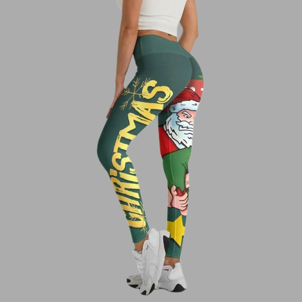 Santa Submission Women Compression Legging
