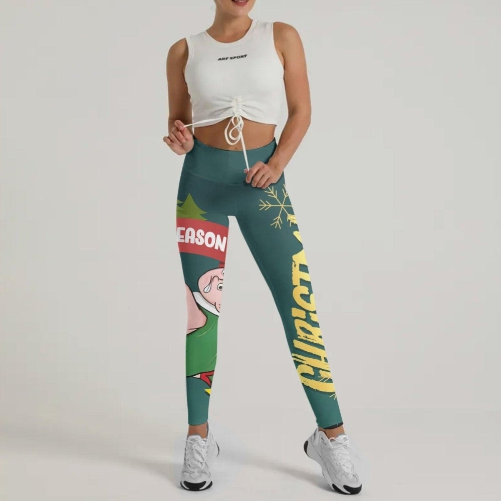Santa Submission Women Compression Legging