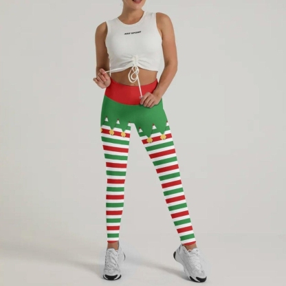 Santas Elf Women Compression Legging