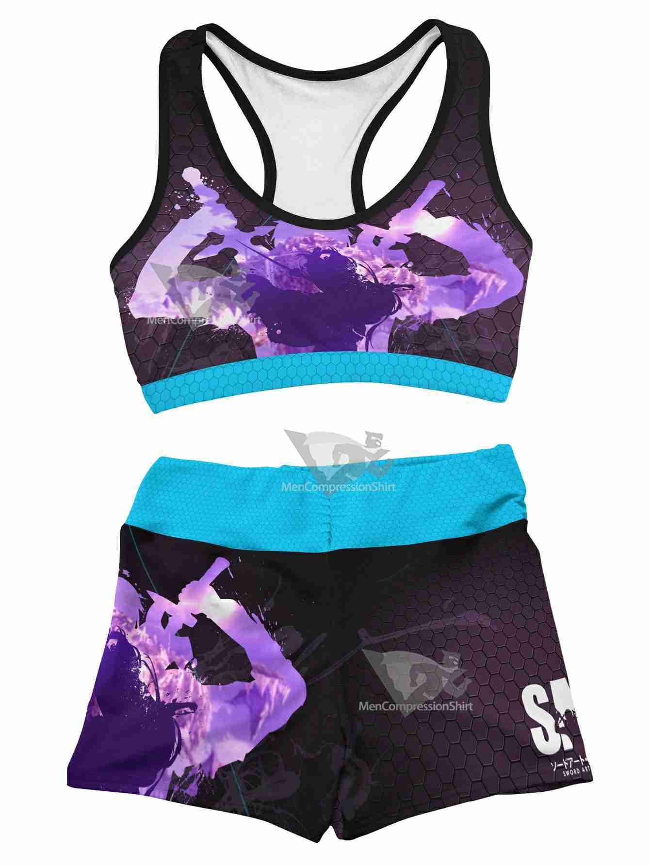 Sao Summer Women Compression Active Wear Set