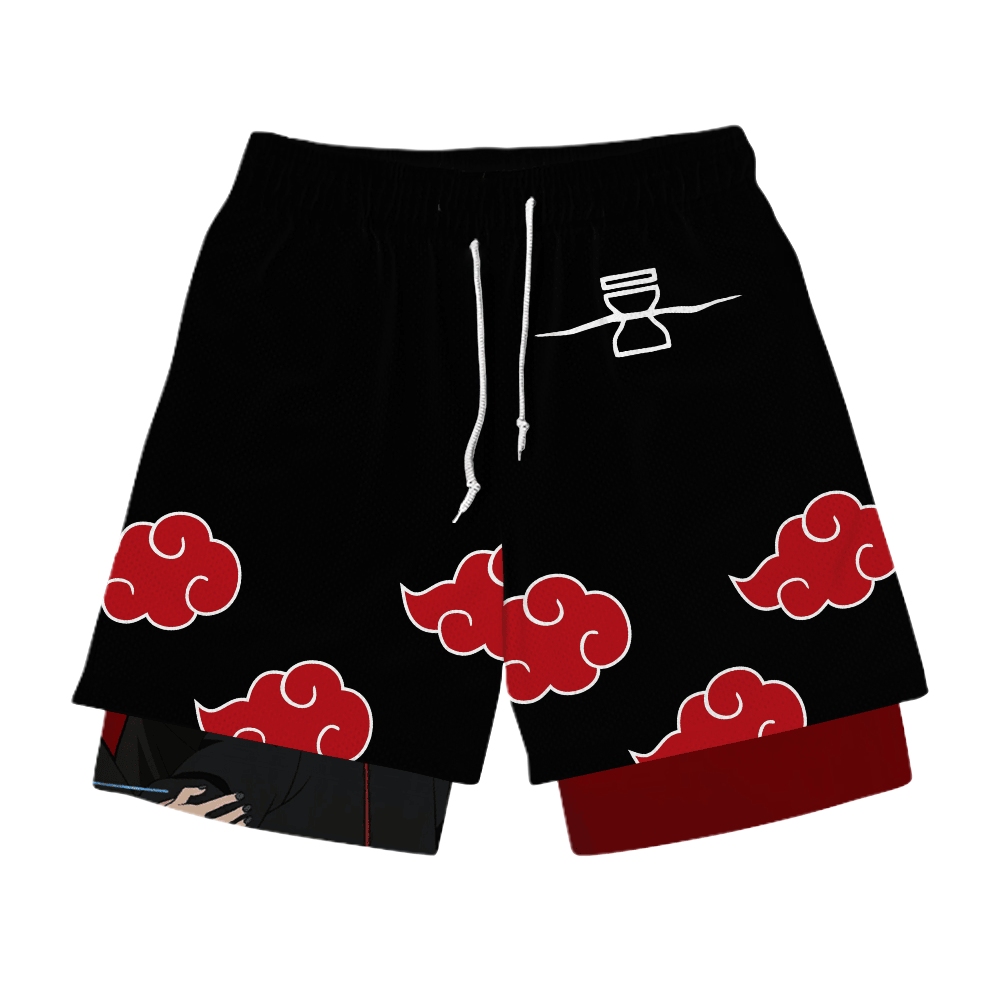 Sasori Anime Compression Gym Shorts