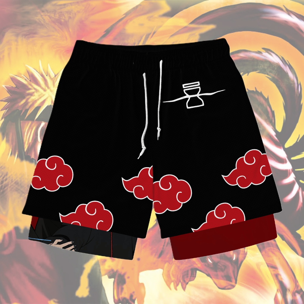 Sasori Anime Compression Gym Shorts