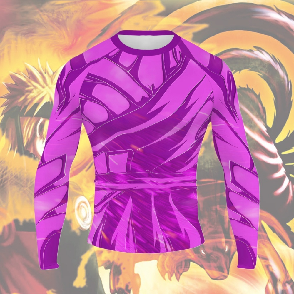 Sasuke Susanoo Men Long Sleeve Compression Shirt