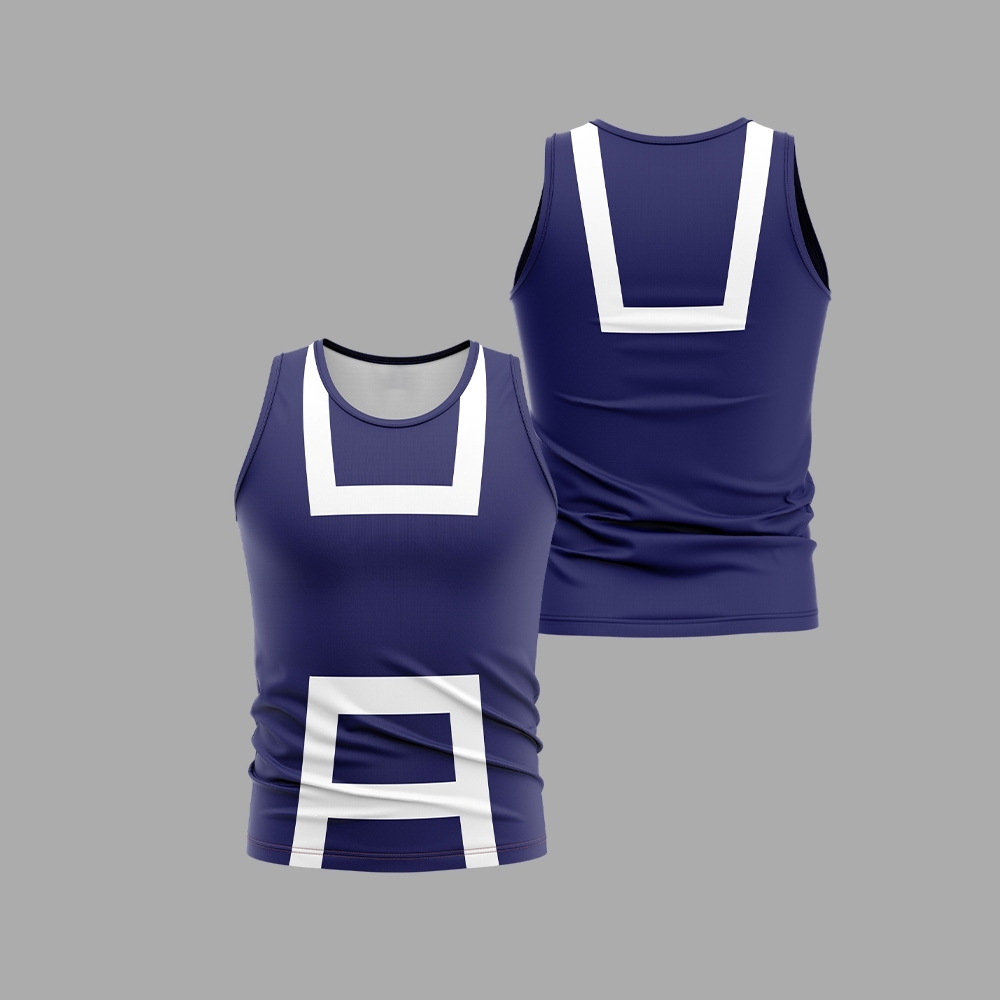 School Uniform My Hero Academia Sleeveless Compression Shirt