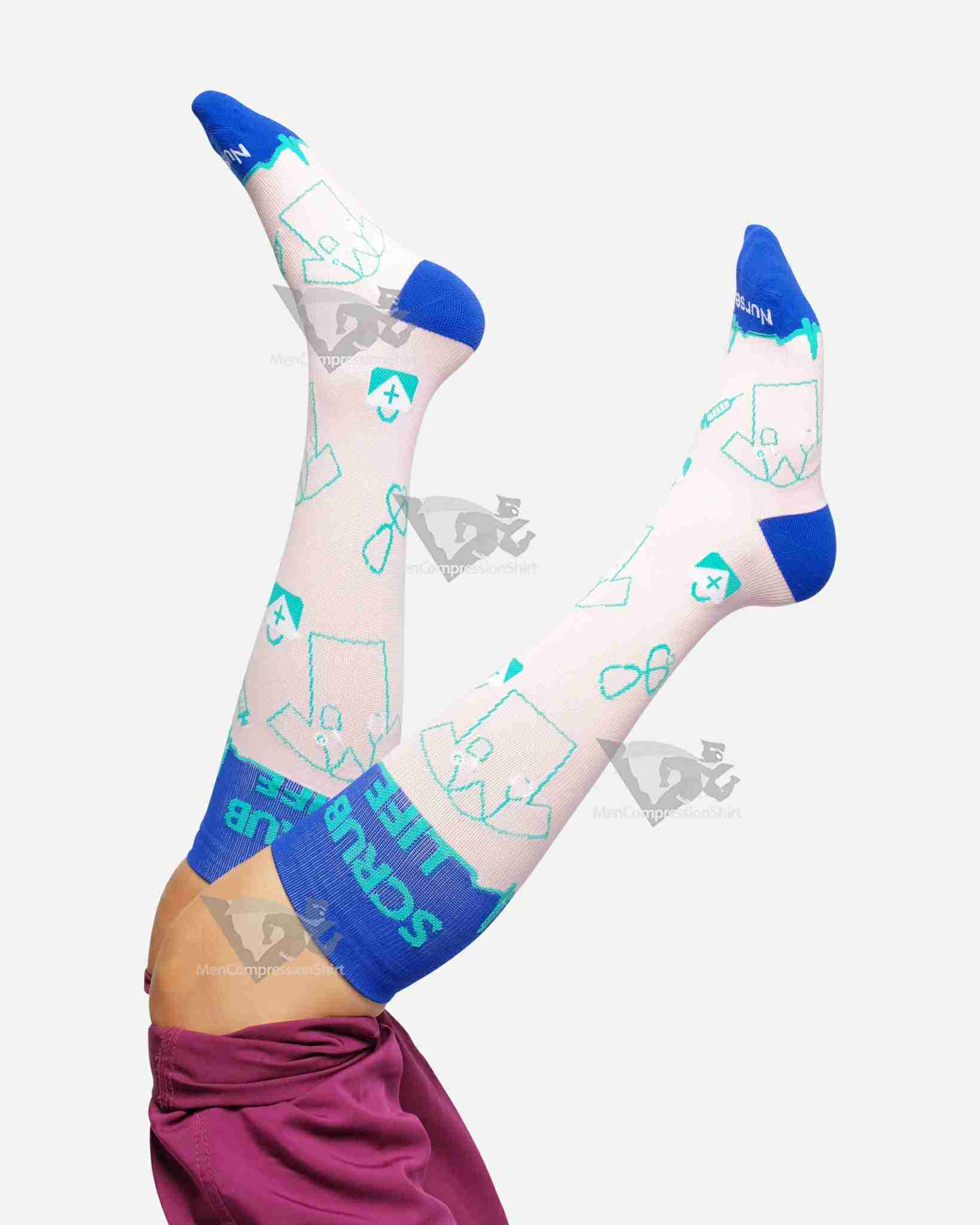 Scrub Life Compression Socks