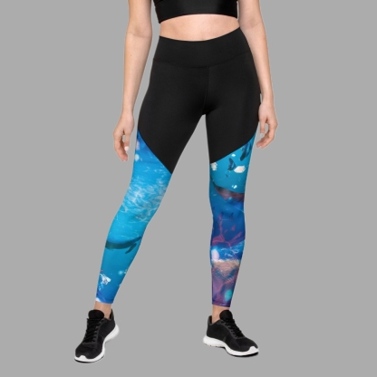 Sea World Women Compression Legging