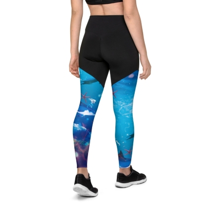 Sea World Women Compression Legging