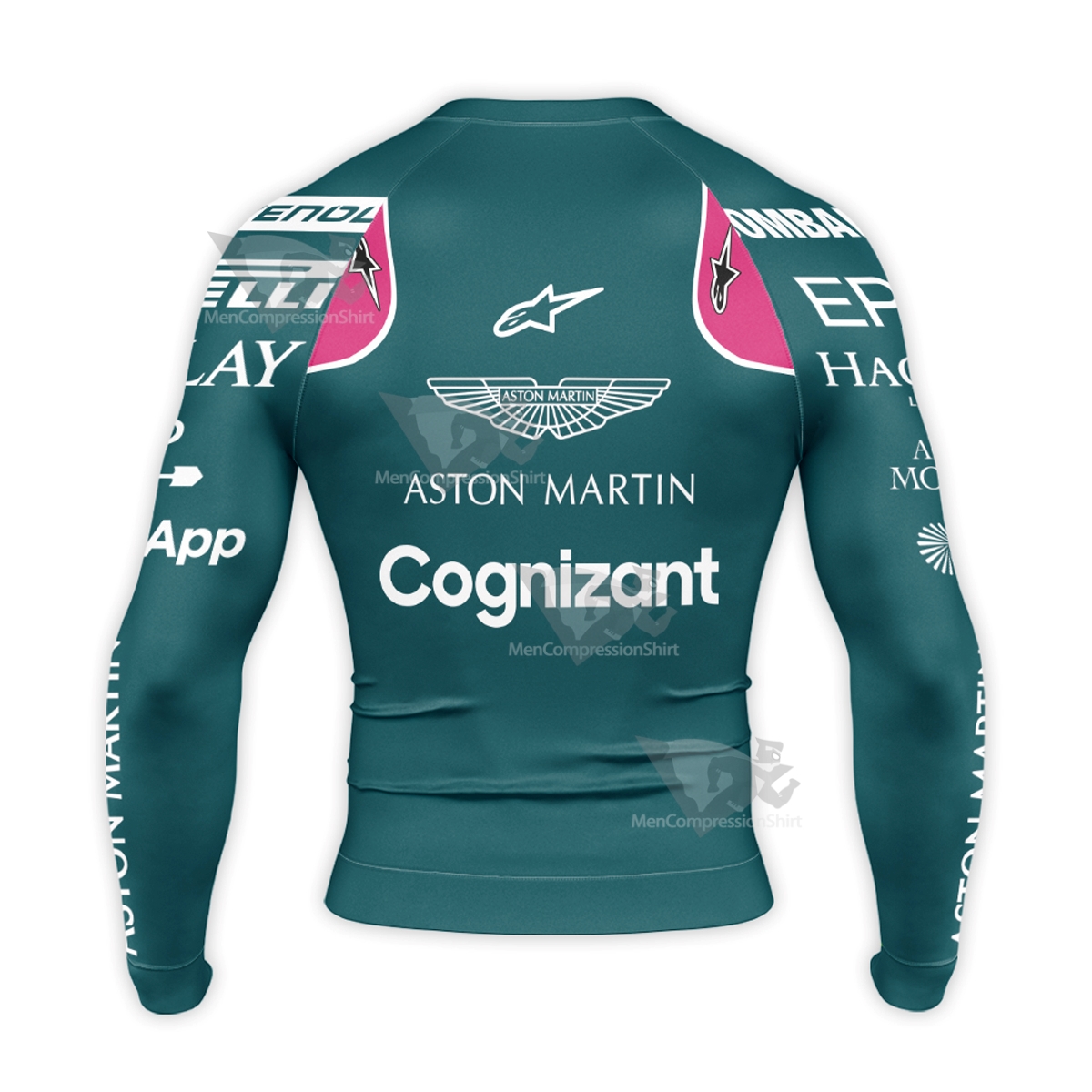 Sebastian Vettel Long Sleeve Compression Shirt