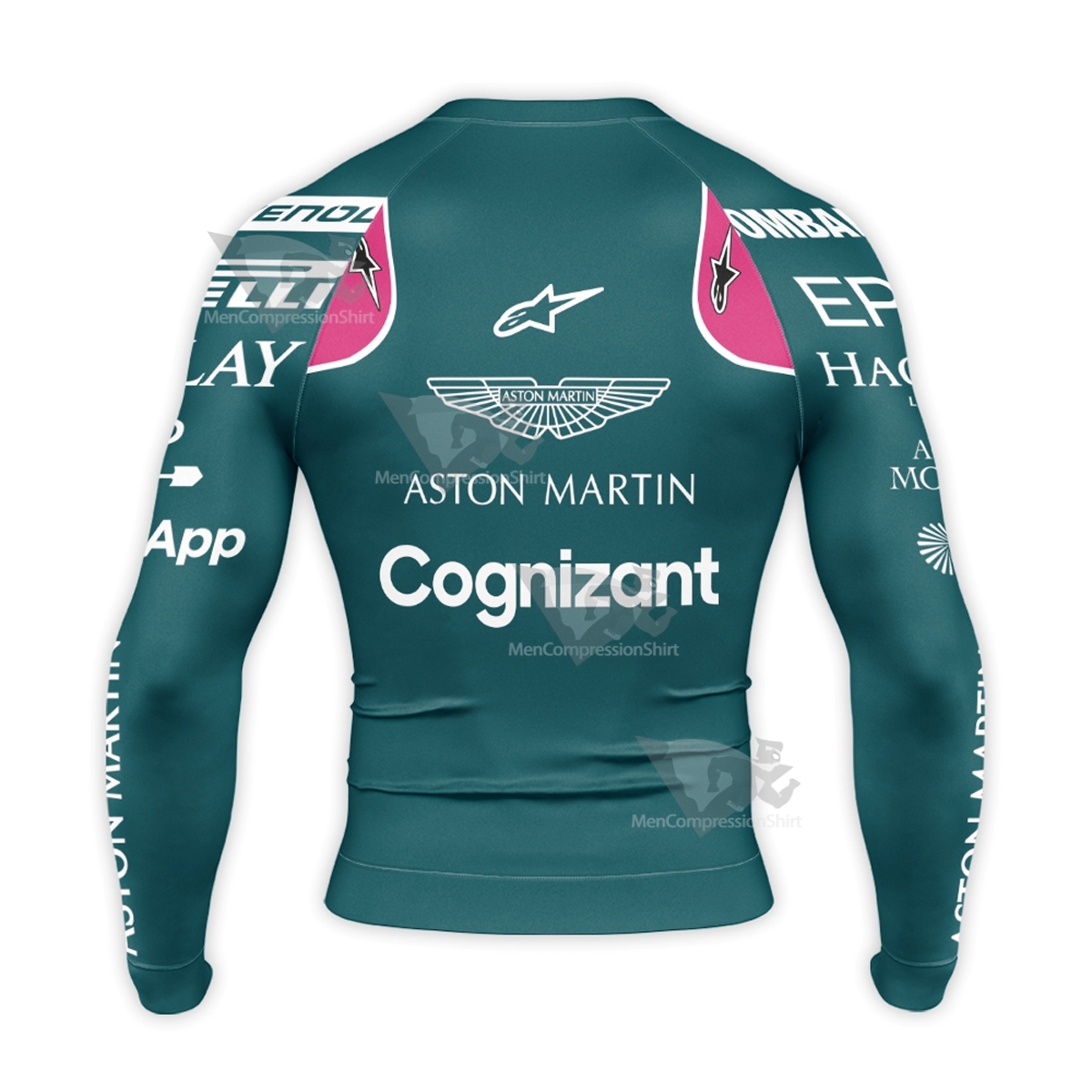 Sebastian Vettel Long Sleeve Compression Shirt