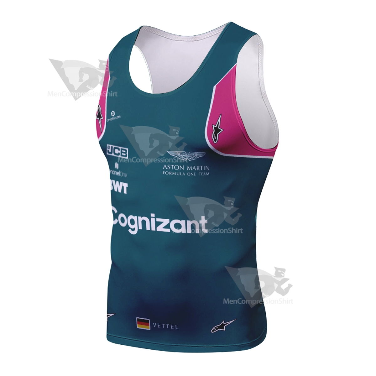 Sebastian Vettel Sleeveless Compression Shirt