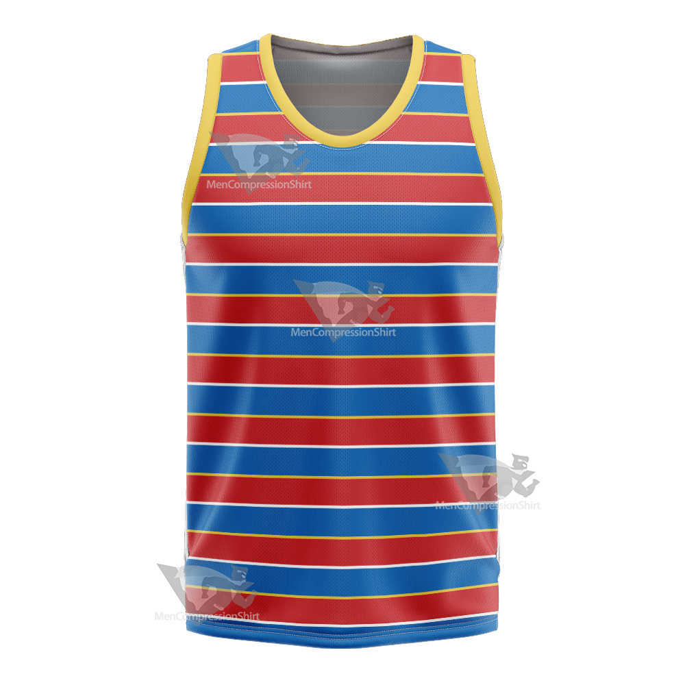 Sesame Street Ernie Line Cosplay Basketball Jersey