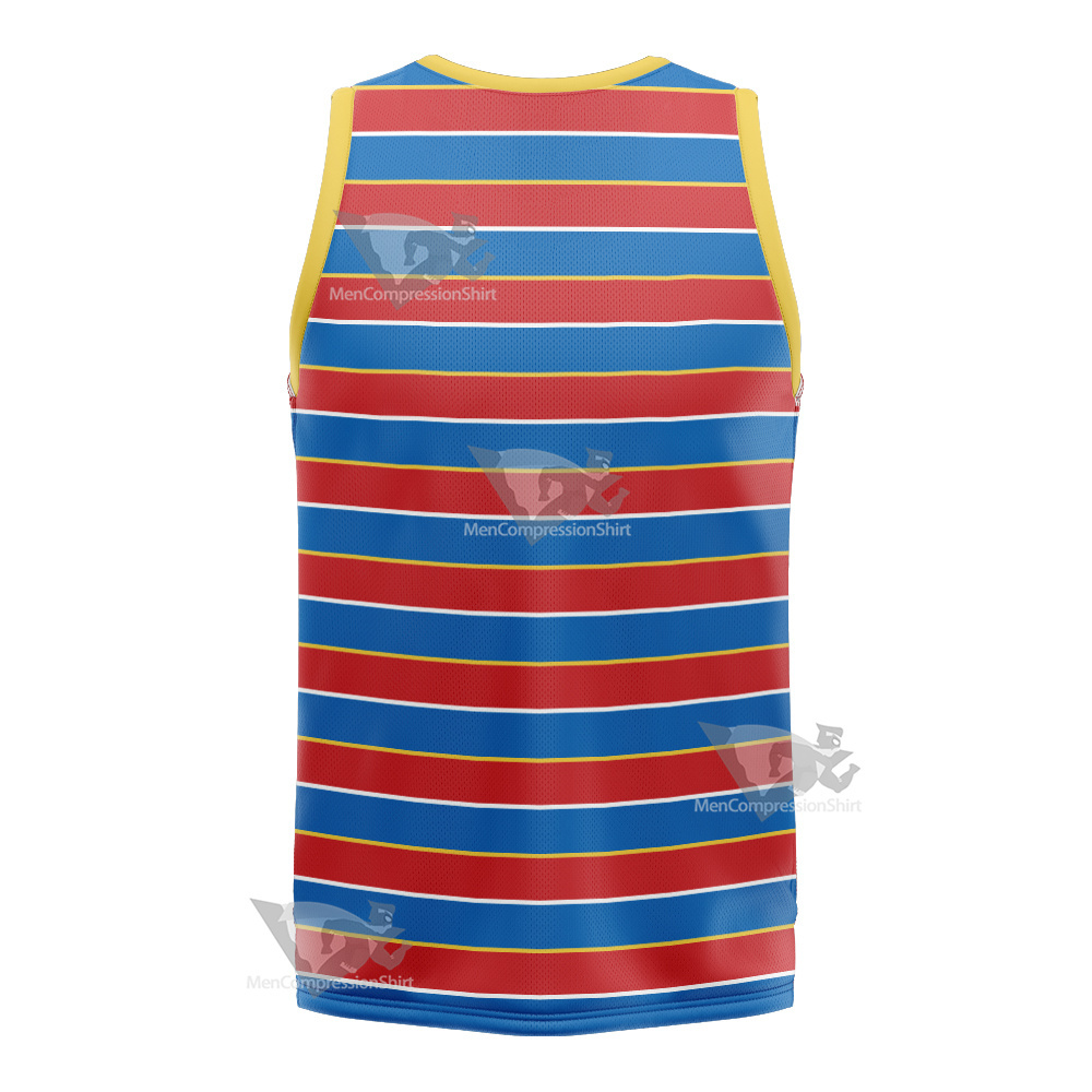 Sesame Street Ernie Line Cosplay Basketball Jersey