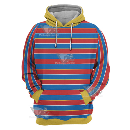 Sesame Street Ernie Line Cosplay Hoodie