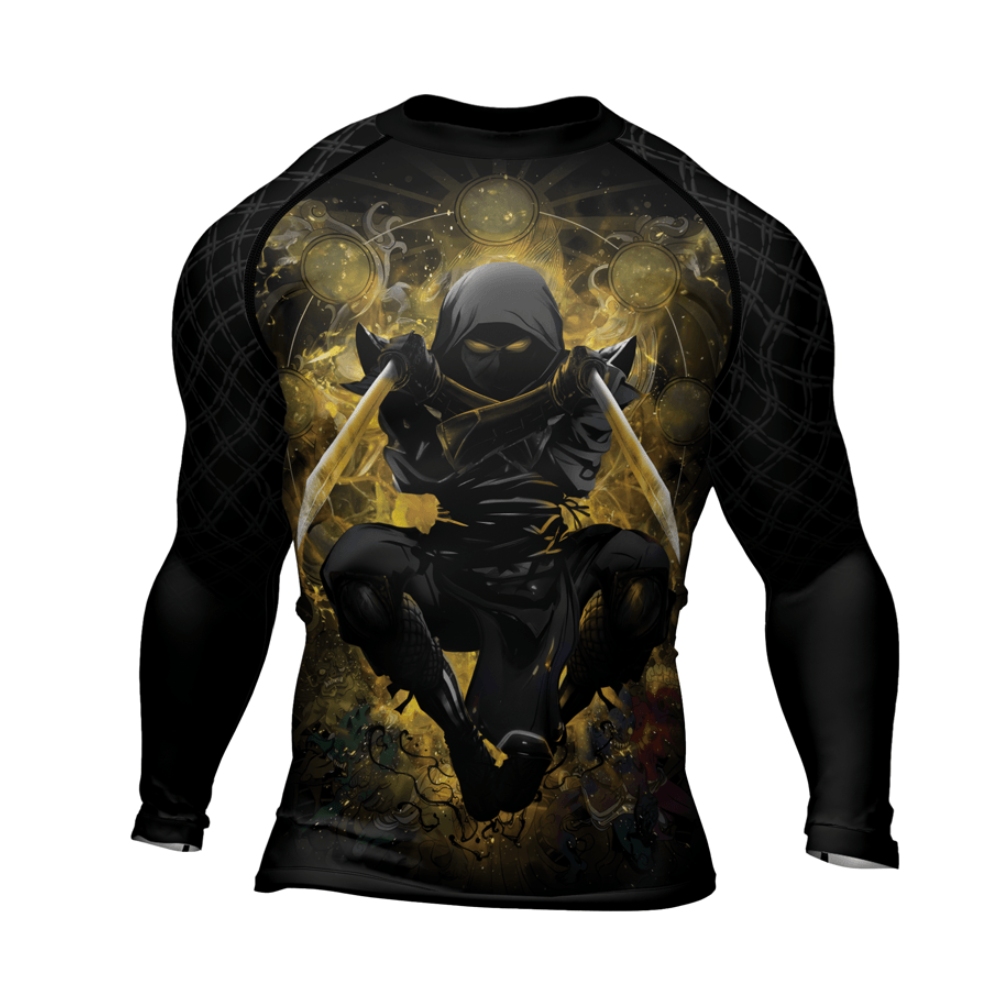 Shadow Warrior Mens Long Sleeve Compression Shirt