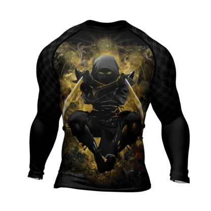 Shadow Warrior Mens Long Sleeve Compression Shirt