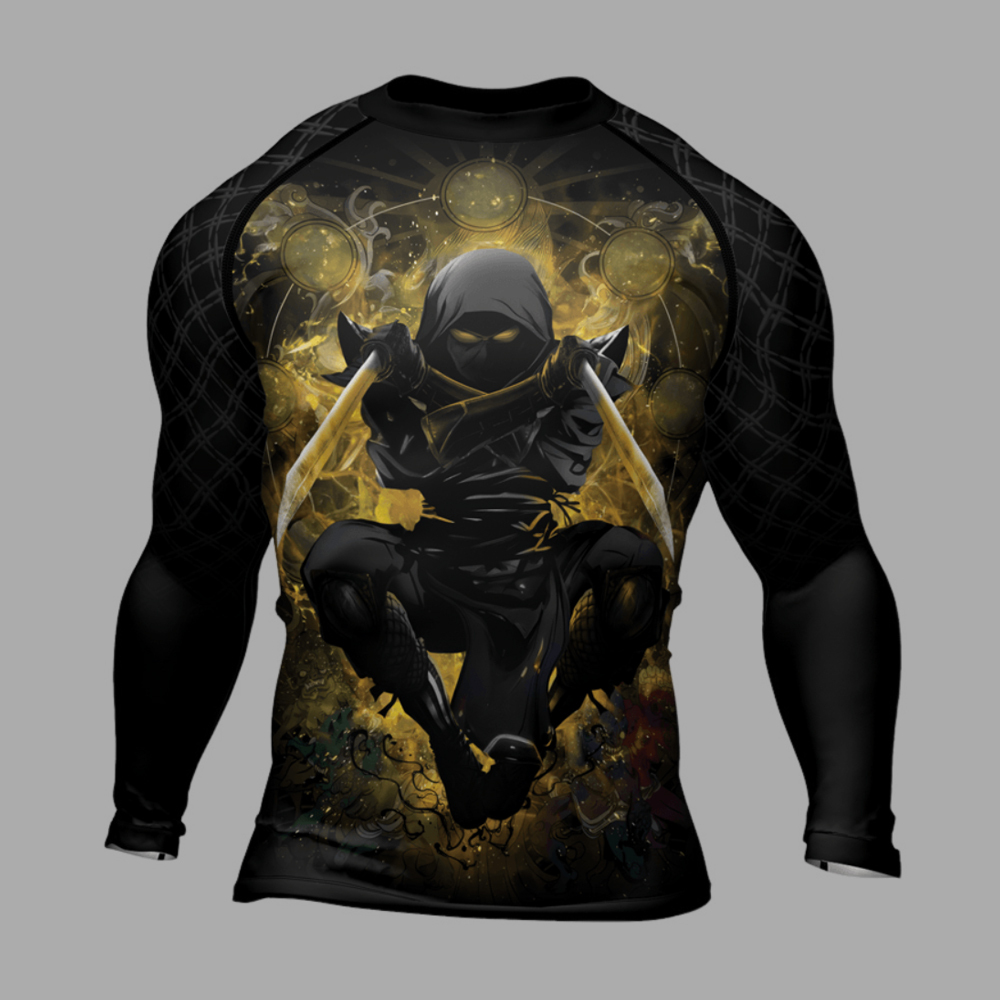 Shadow Warrior Mens Long Sleeve Compression Shirt