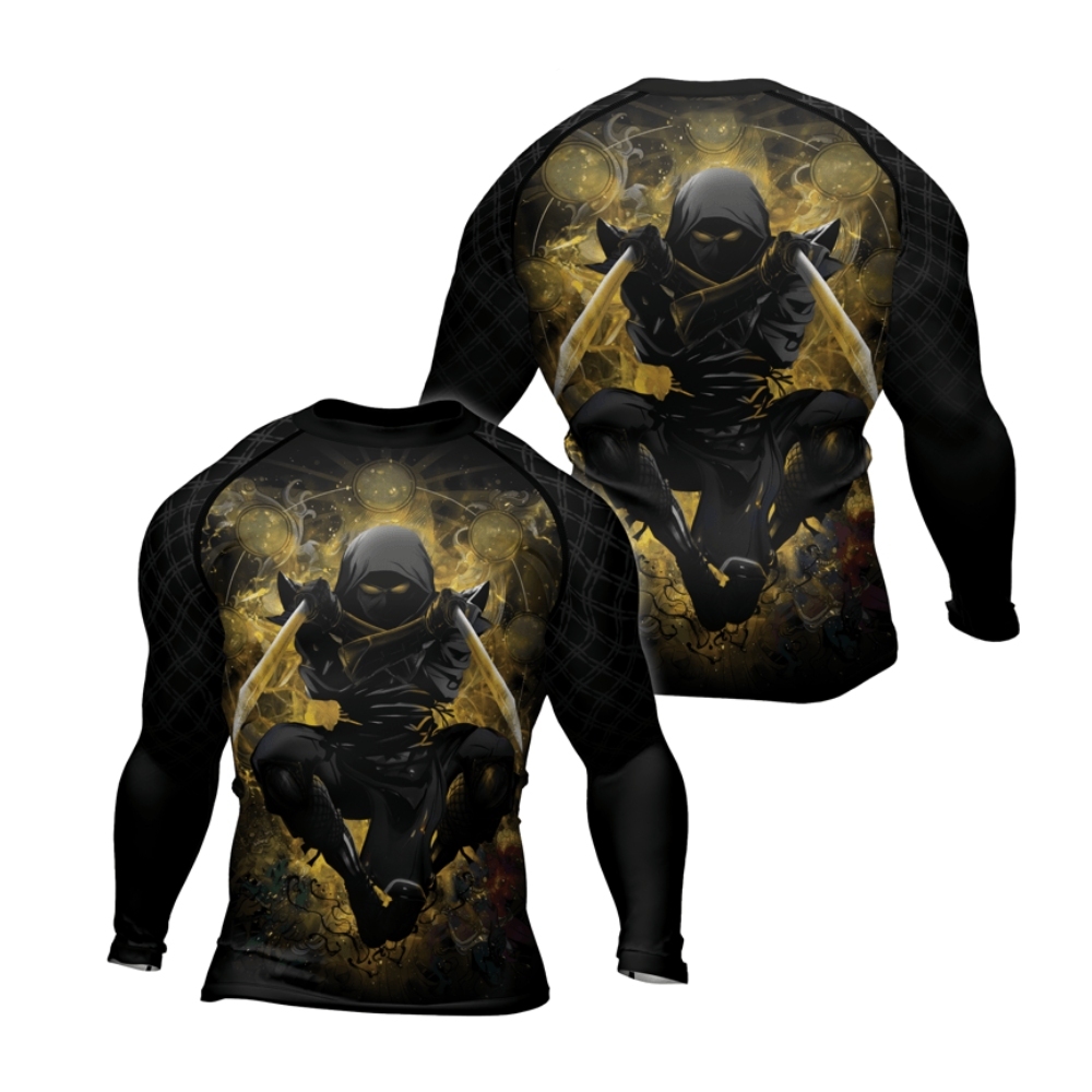 Shadow Warrior Mens Long Sleeve Compression Shirt