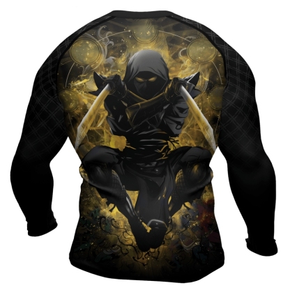 Shadow Warrior Mens Long Sleeve Compression Shirt
