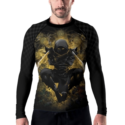 Shadow Warrior Mens Long Sleeve Compression Shirt