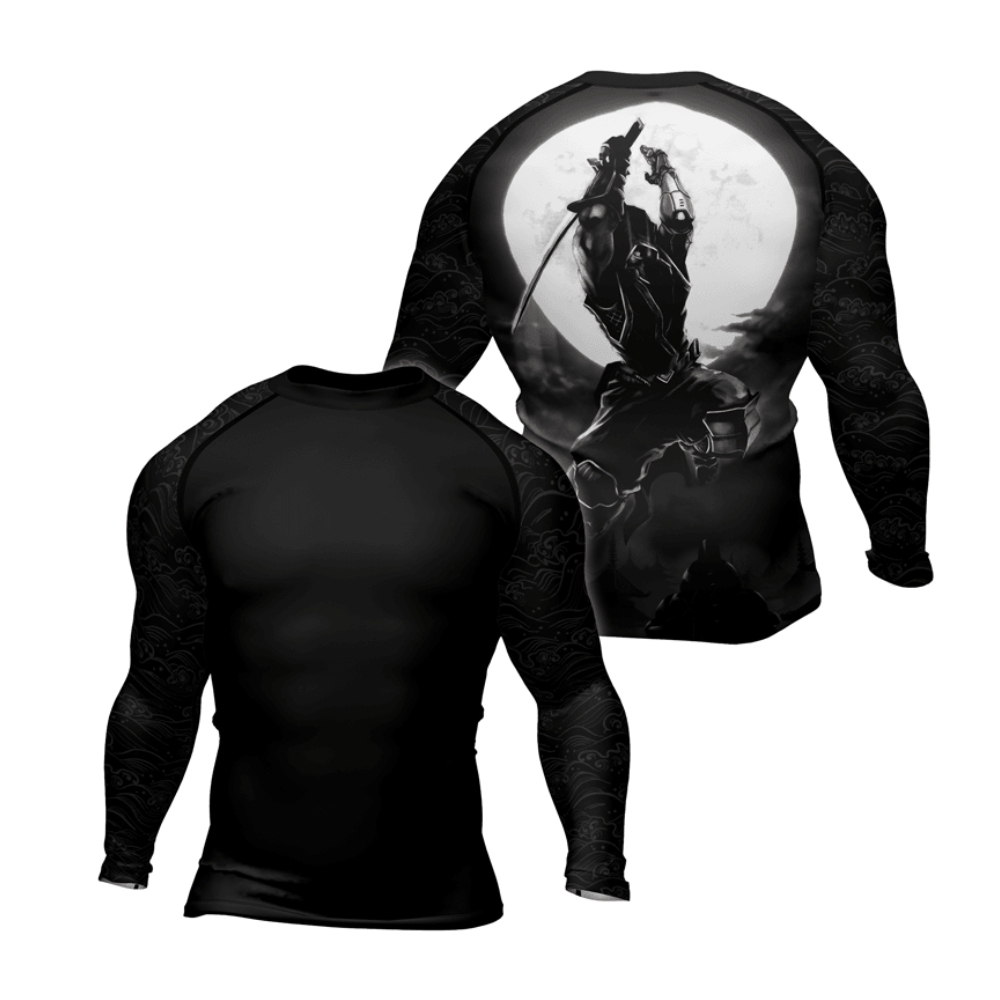 Shadow Warriors Mens Long Sleeve Compression Shirt