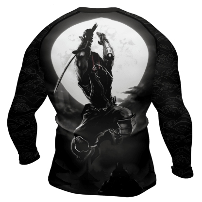 Shadow Warriors Mens Long Sleeve Compression Shirt