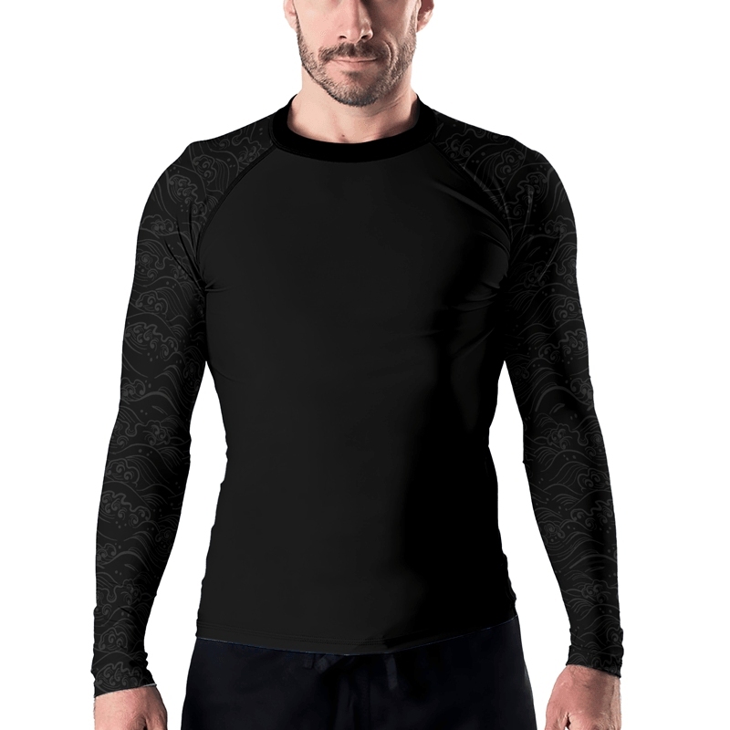 Shadow Warriors Mens Long Sleeve Compression Shirt