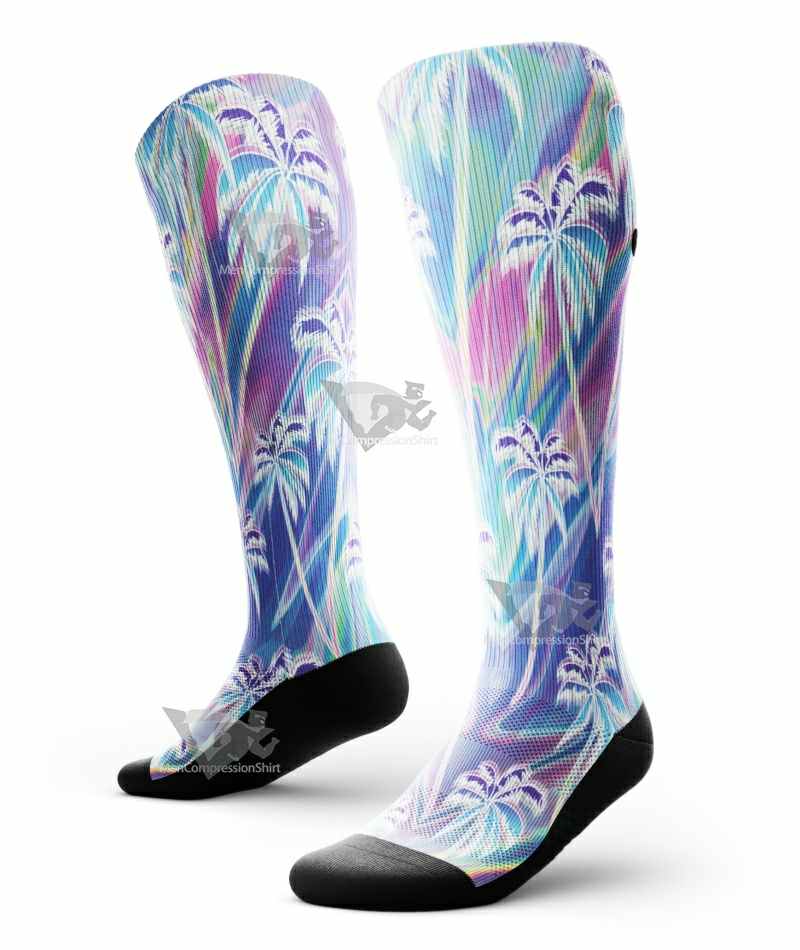 Shady Knee High Compression Socks
