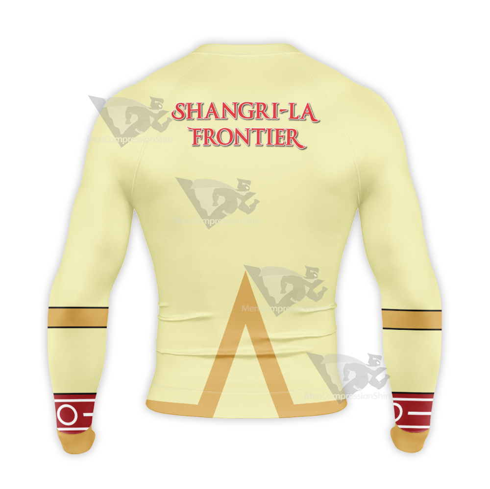 Shangri La Frontier Animalia Long Sleeve Compression Shirt