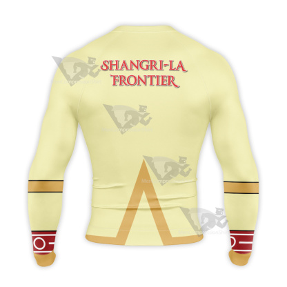 Shangri La Frontier Animalia Long Sleeve Compression Shirt