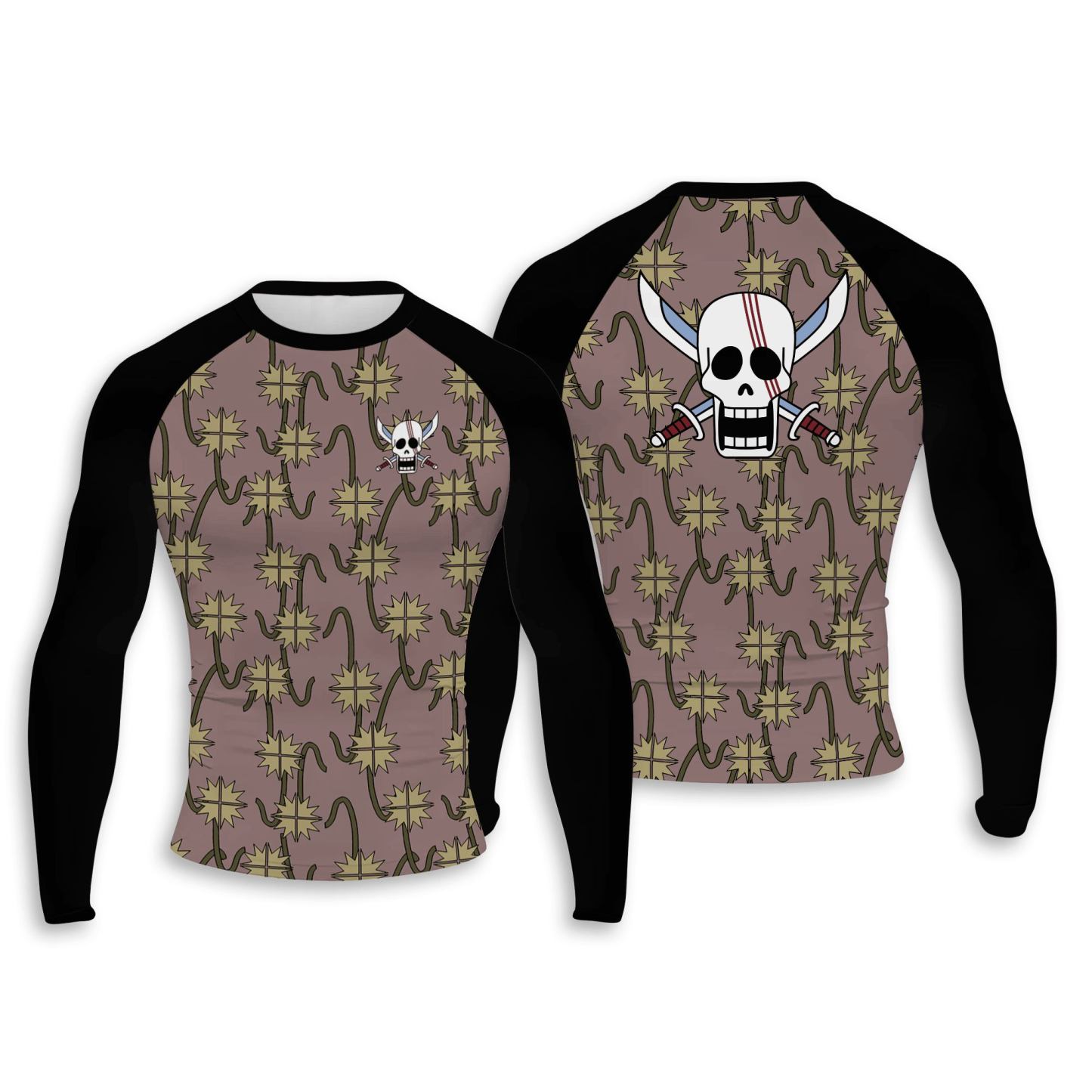 Shanks Men Long Sleeve Compression Shirt