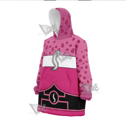 Shezow Pink Cosplay Snug Oversized Blanket Hoodie