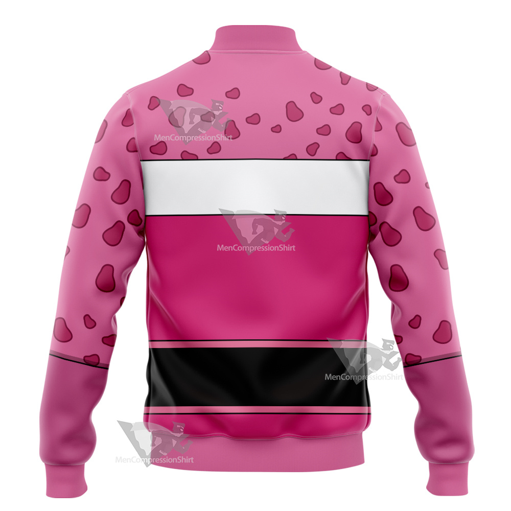 Shezow Pink Cosplay Varsity Jacket