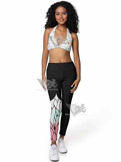 Shinobu Boot Style Women Compression Leggings