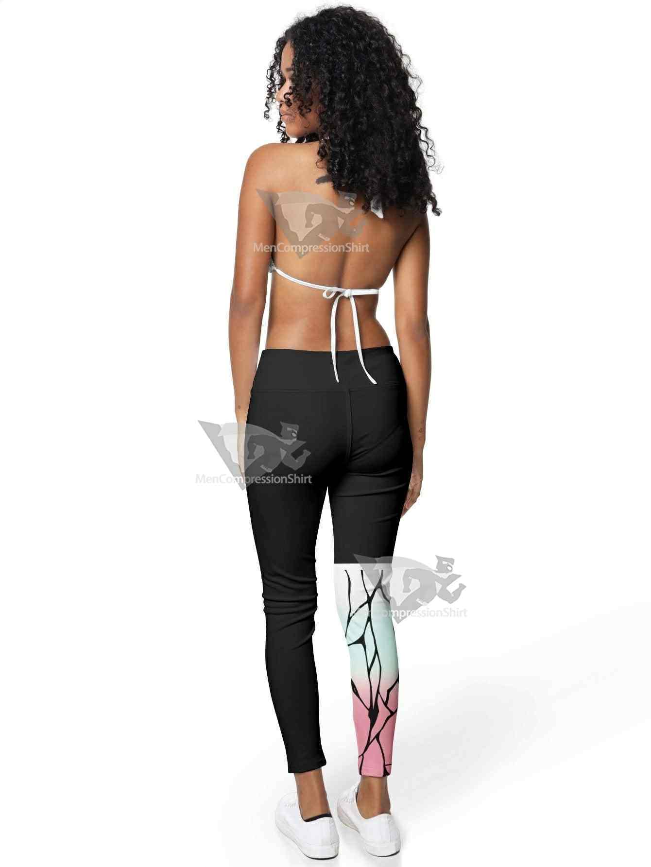 Shinobu Boot Style Women Compression Leggings