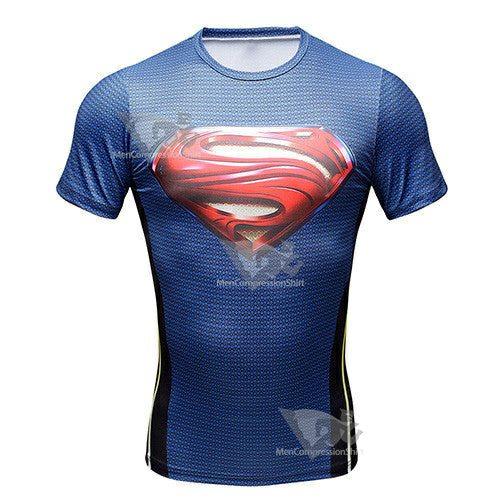 Short Sleeve Kent Compression Shirt For Men