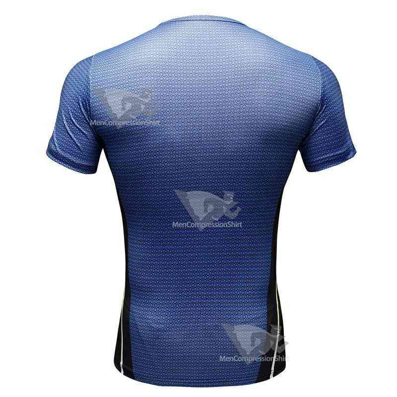 Short Sleeve Kent Compression Shirt For Men