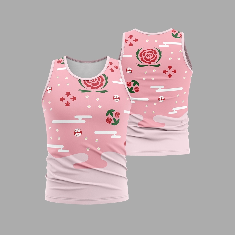 Shunsui Kyoraku Bleach Sleeveless Compression Shirt