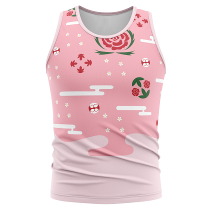 Shunsui Kyoraku Bleach Sleeveless Compression Shirt