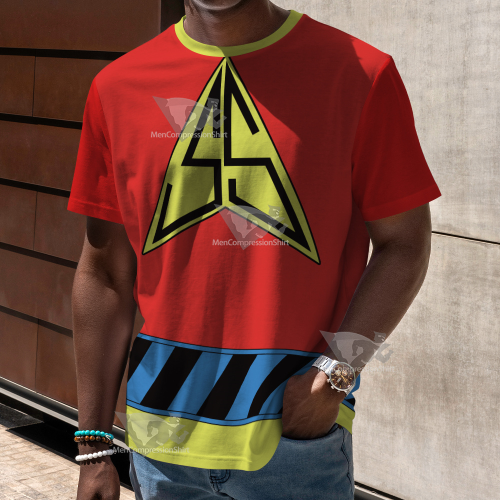 Silver Streak Red And Yellow Cosplay T-Shirt
