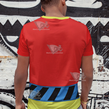 Silver Streak Red And Yellow Cosplay T-Shirt