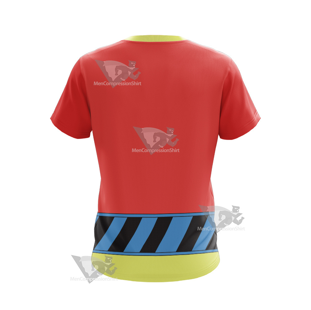 Silver Streak Red And Yellow Cosplay T-Shirt
