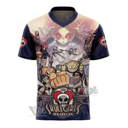 Skullgirls 2nd Encore Football Jersey