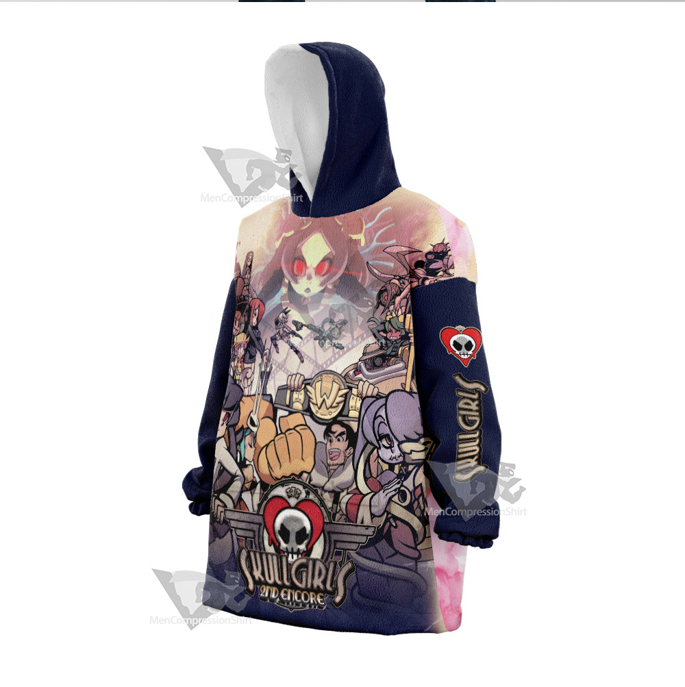 Skullgirls 2nd Encore Snug Oversized Blanket Hoodie