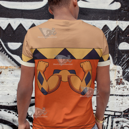 Skullgirls Cerebella Orange Cosplay T-Shirt