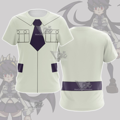 Skullgirls Filia Uniform Cosplay T-Shirt