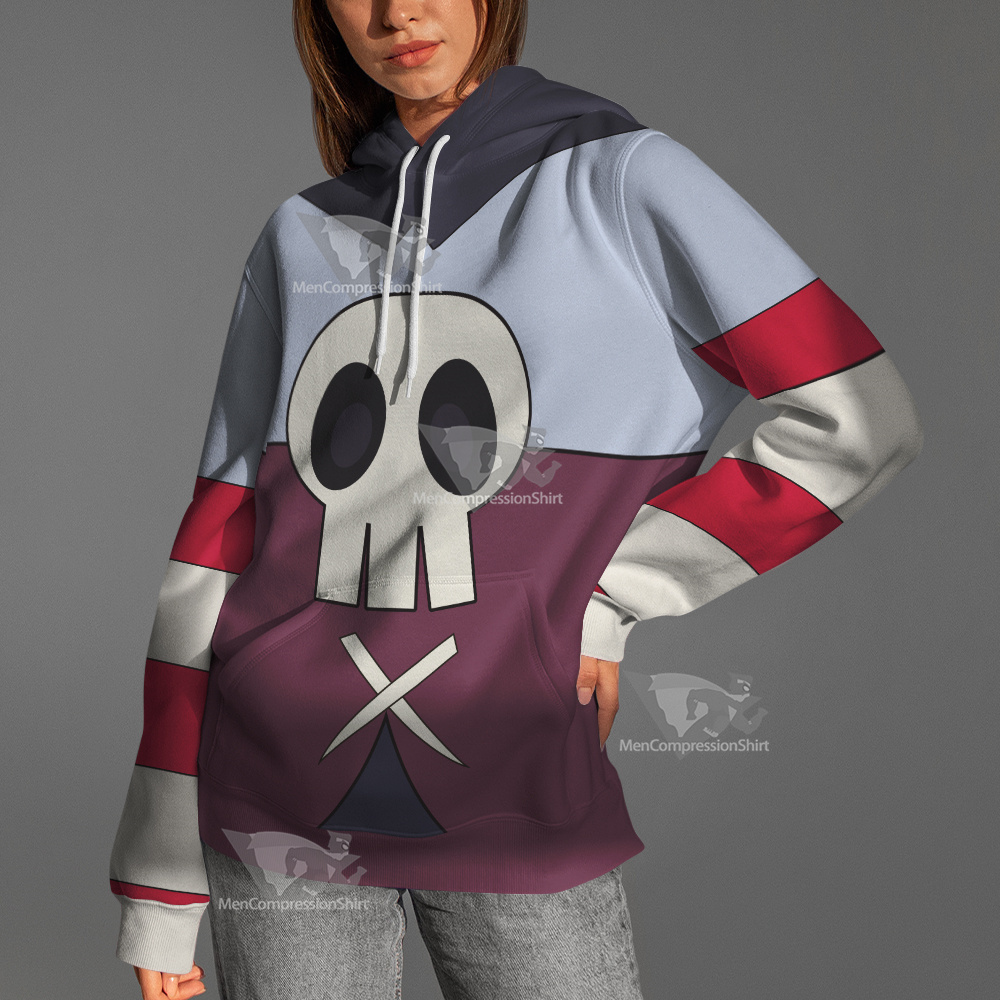 Skullgirls Squigly Skull Cosplay Hoodie