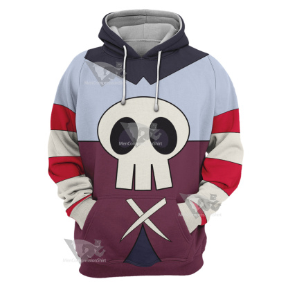 Skullgirls Squigly Skull Cosplay Hoodie