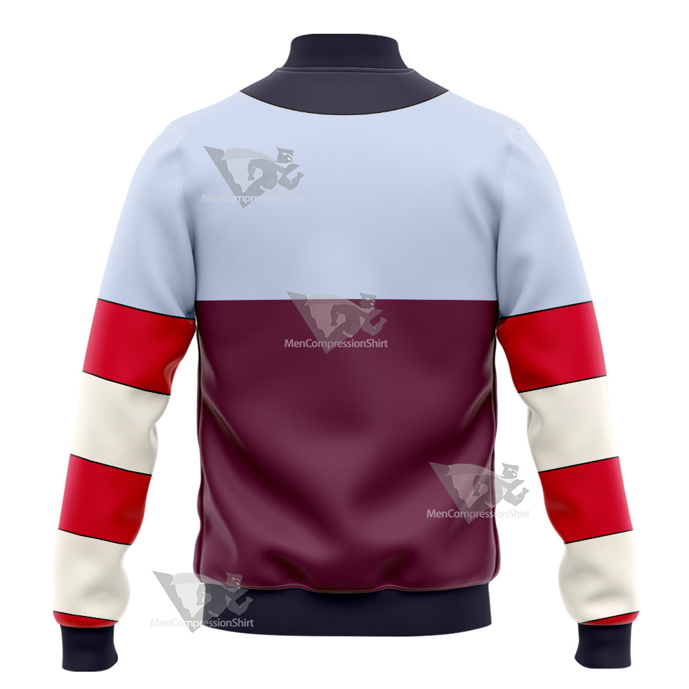 Skullgirls Squigly Skull Varsity Jacket