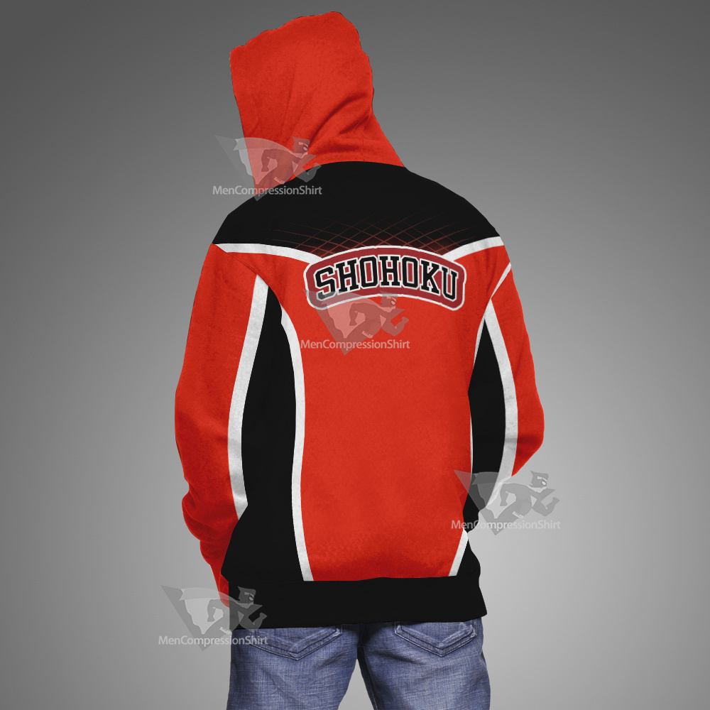 Slam Dunk Shohoku High Cosplay Hoodie